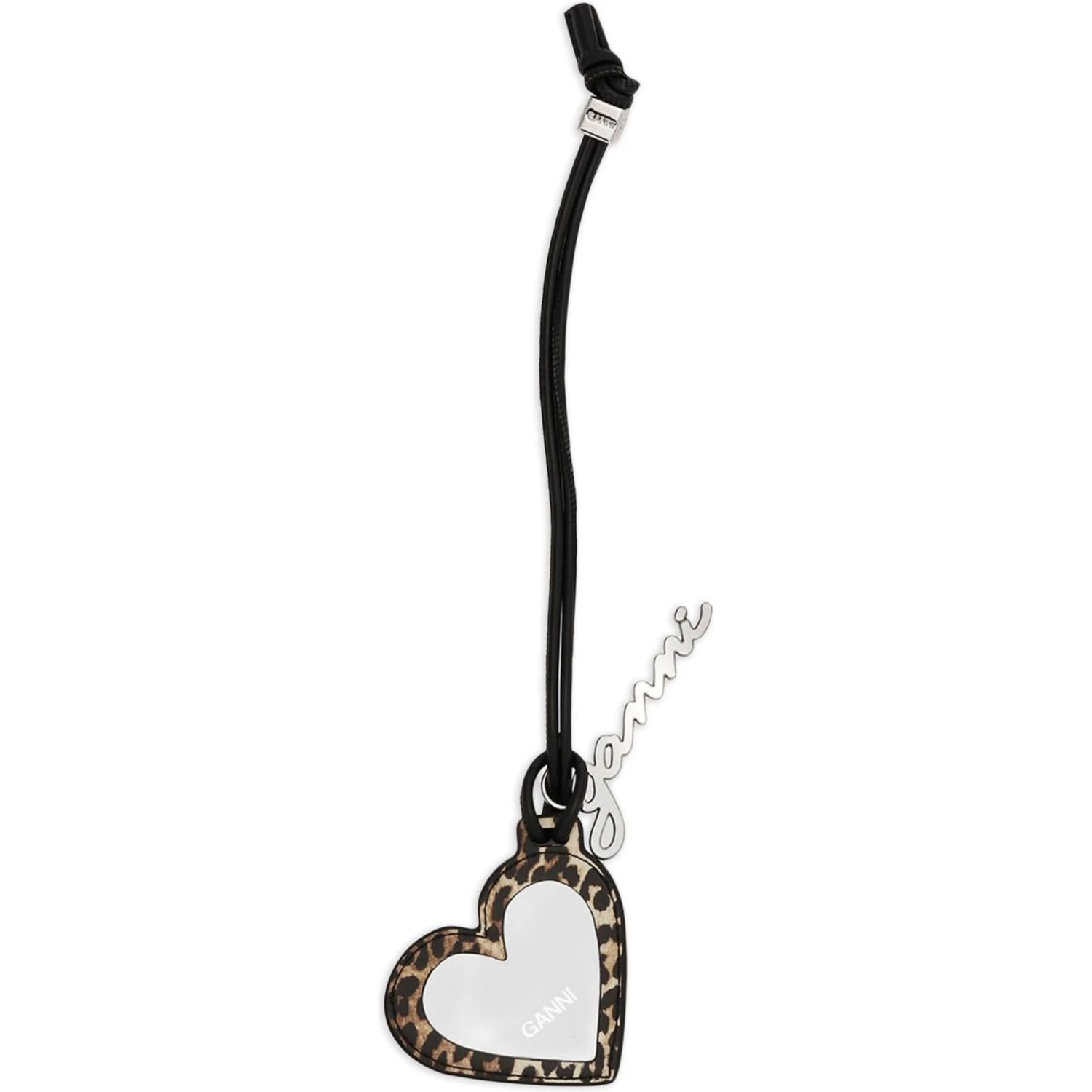 GANNI Keychains Black
