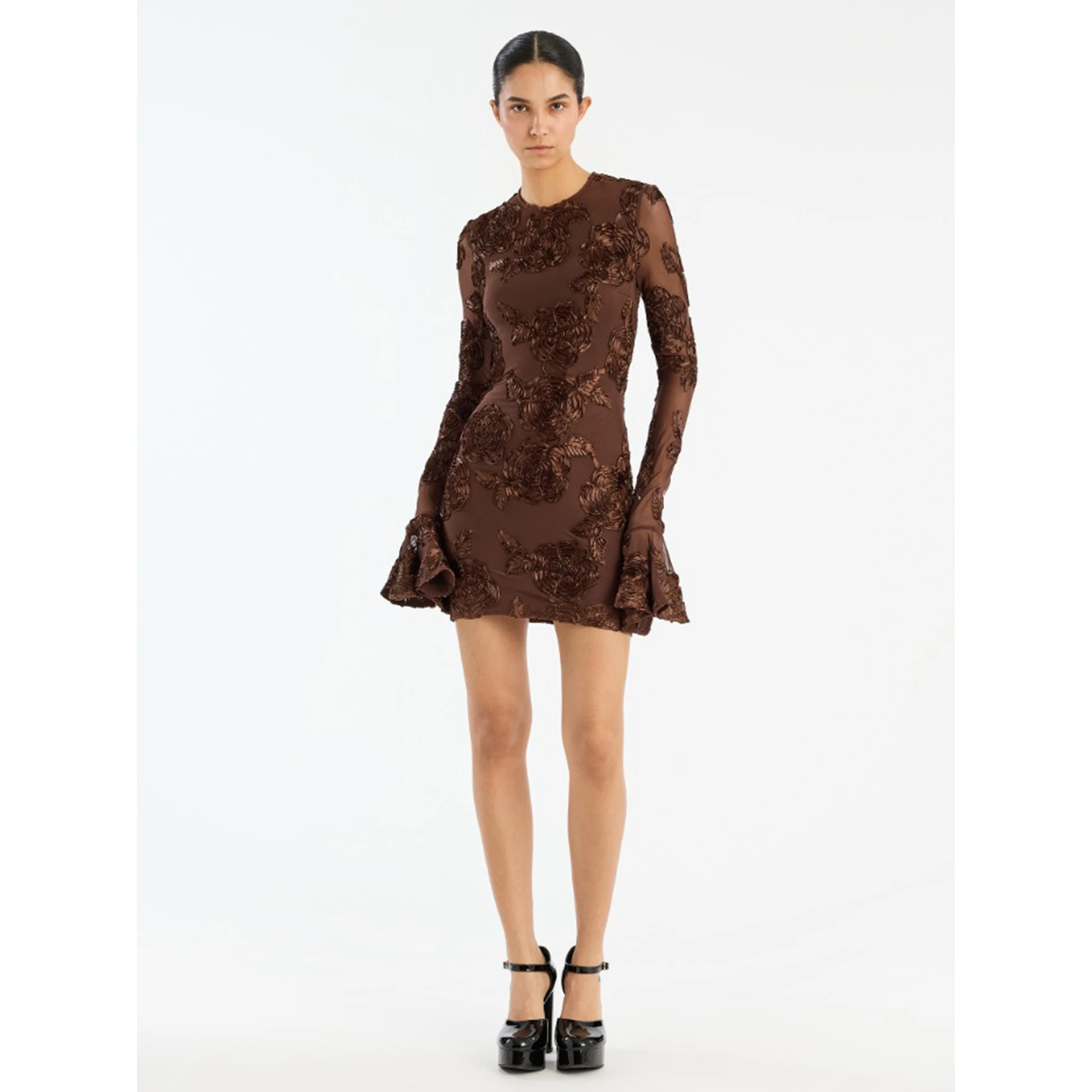Rotate Dresses Brown