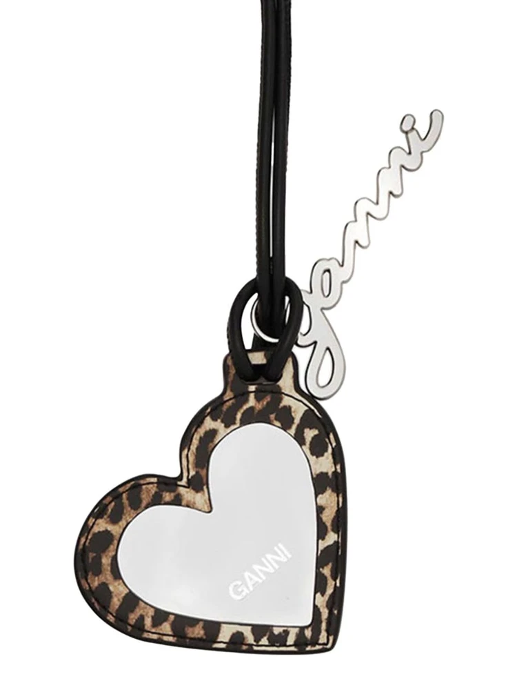 GANNI Keychains Black alternative