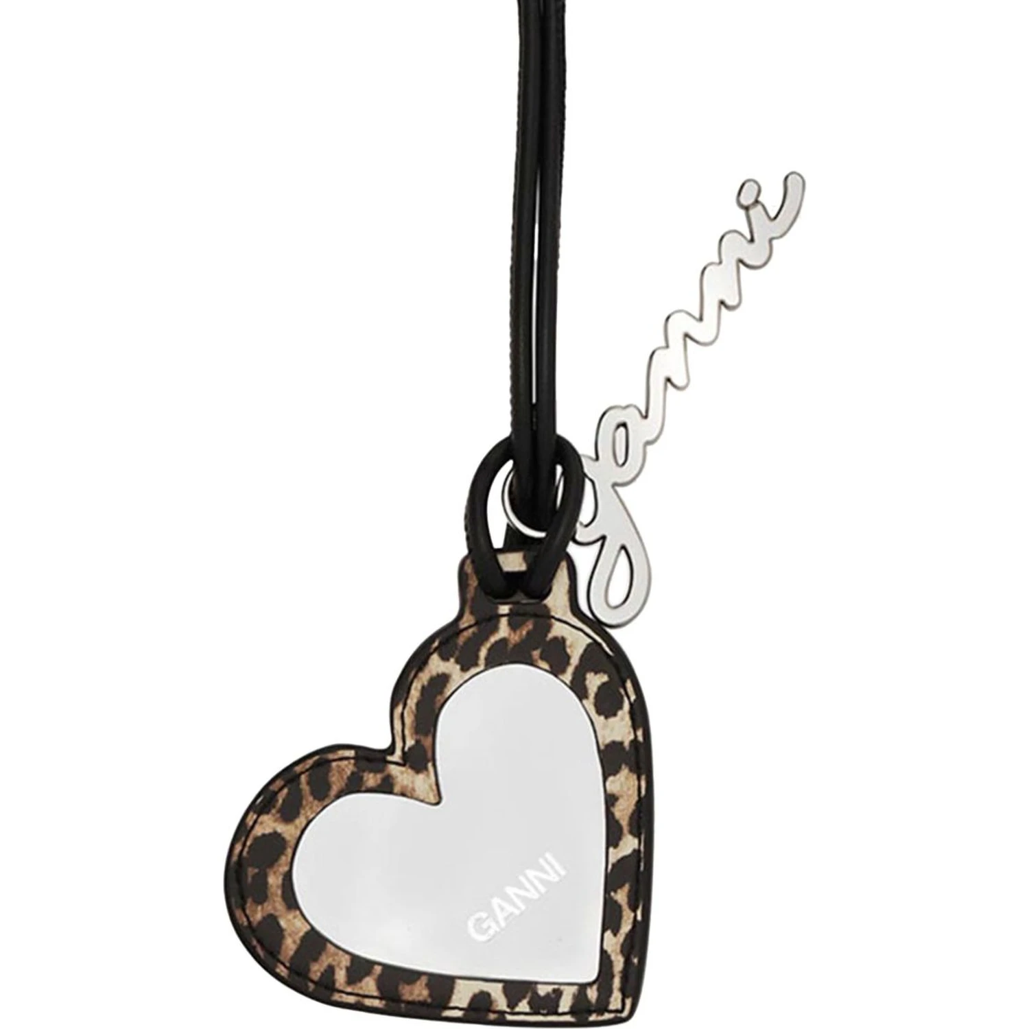 GANNI Keychains Black