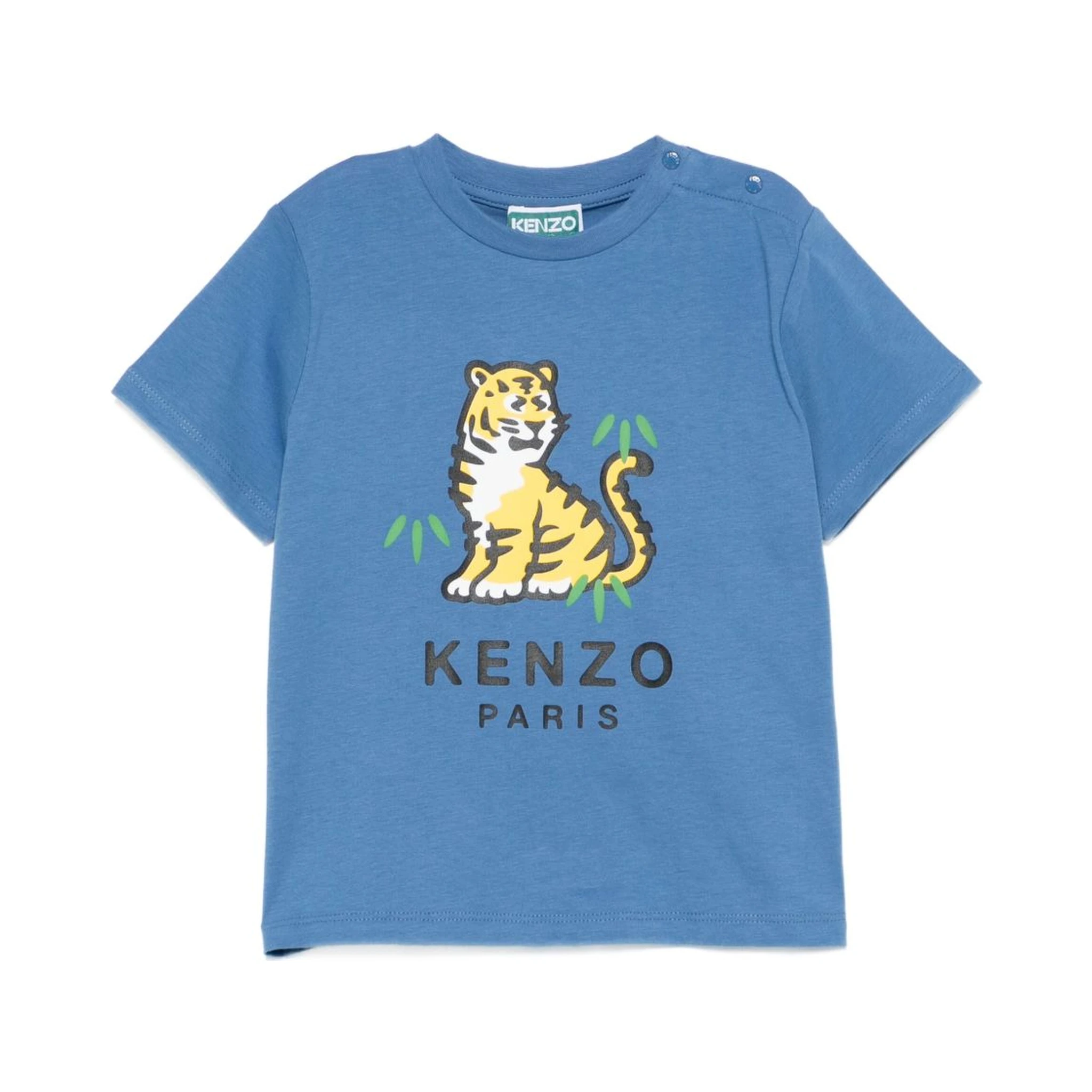 Kenzo Kids T-shirts and Polos Blue