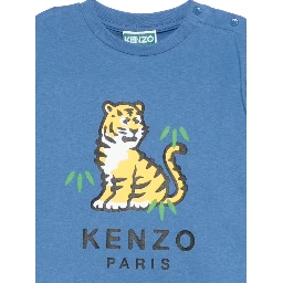 Kenzo Kids T-shirts and Polos Blue