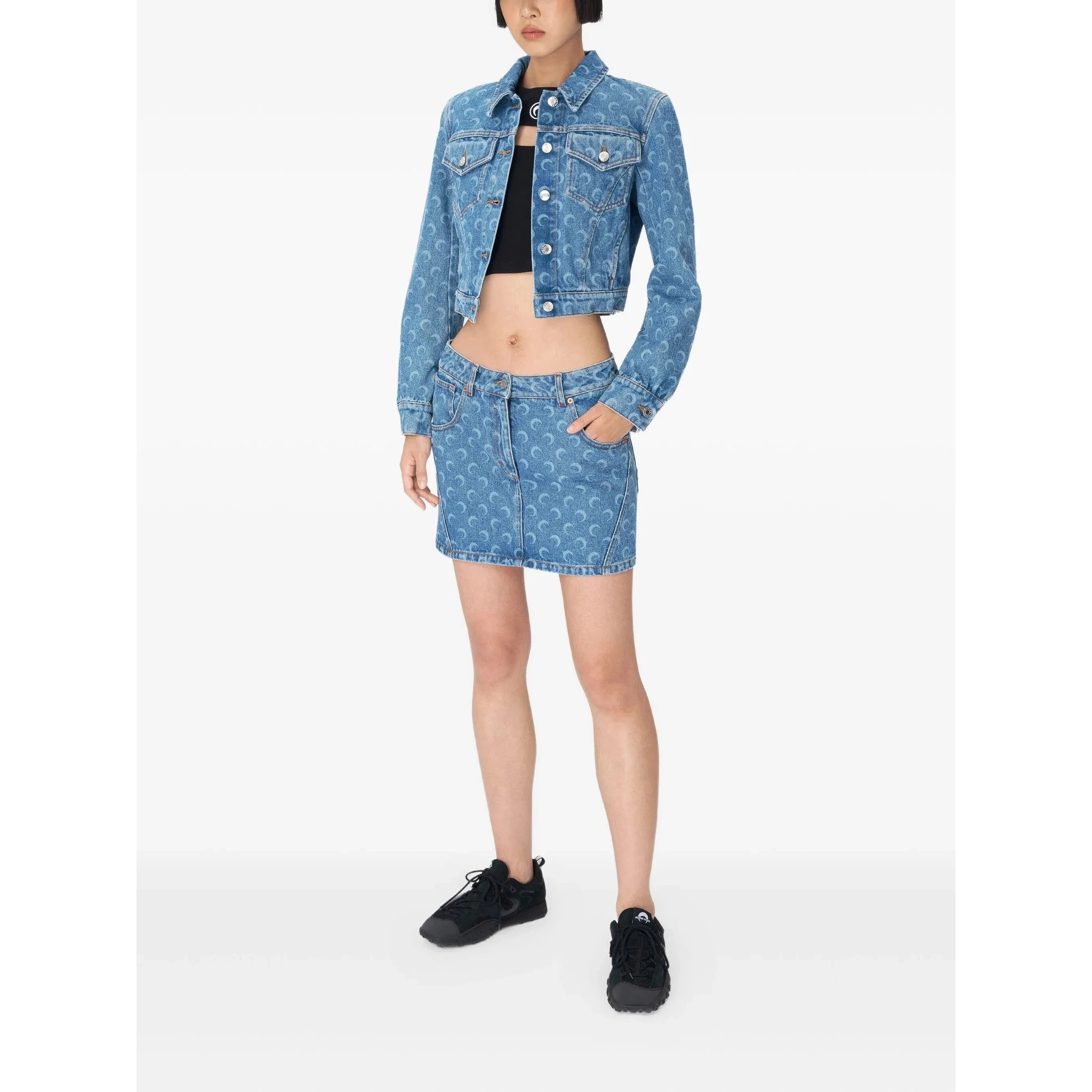 MARINE SERRE Jackets Blue