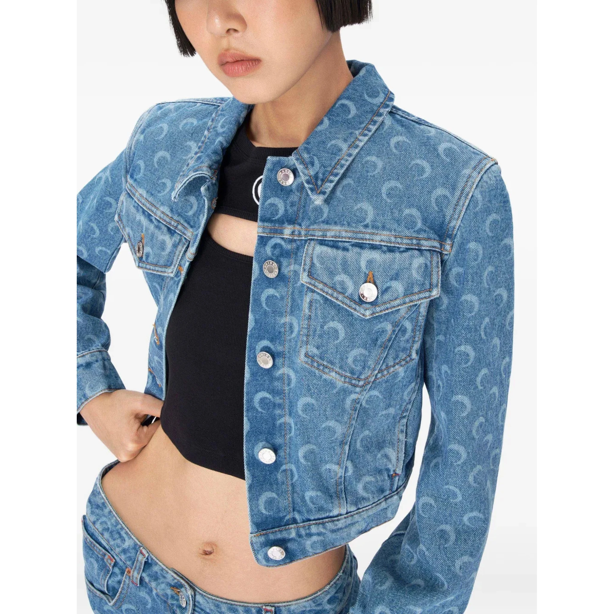 MARINE SERRE Jackets Blue