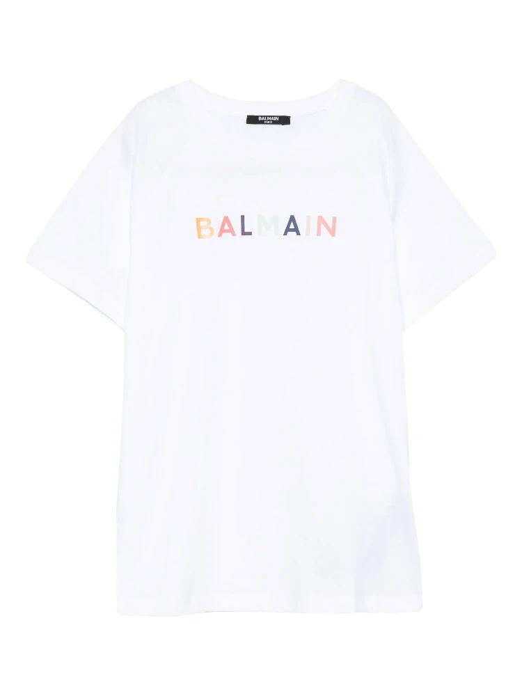 Balmain T-shirts and Polos White