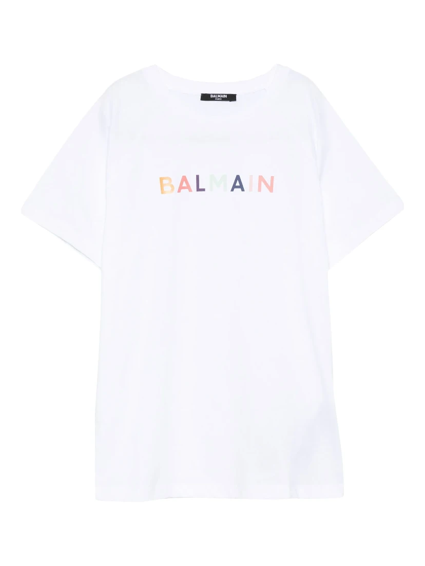 Balmain T-shirts and Polos White