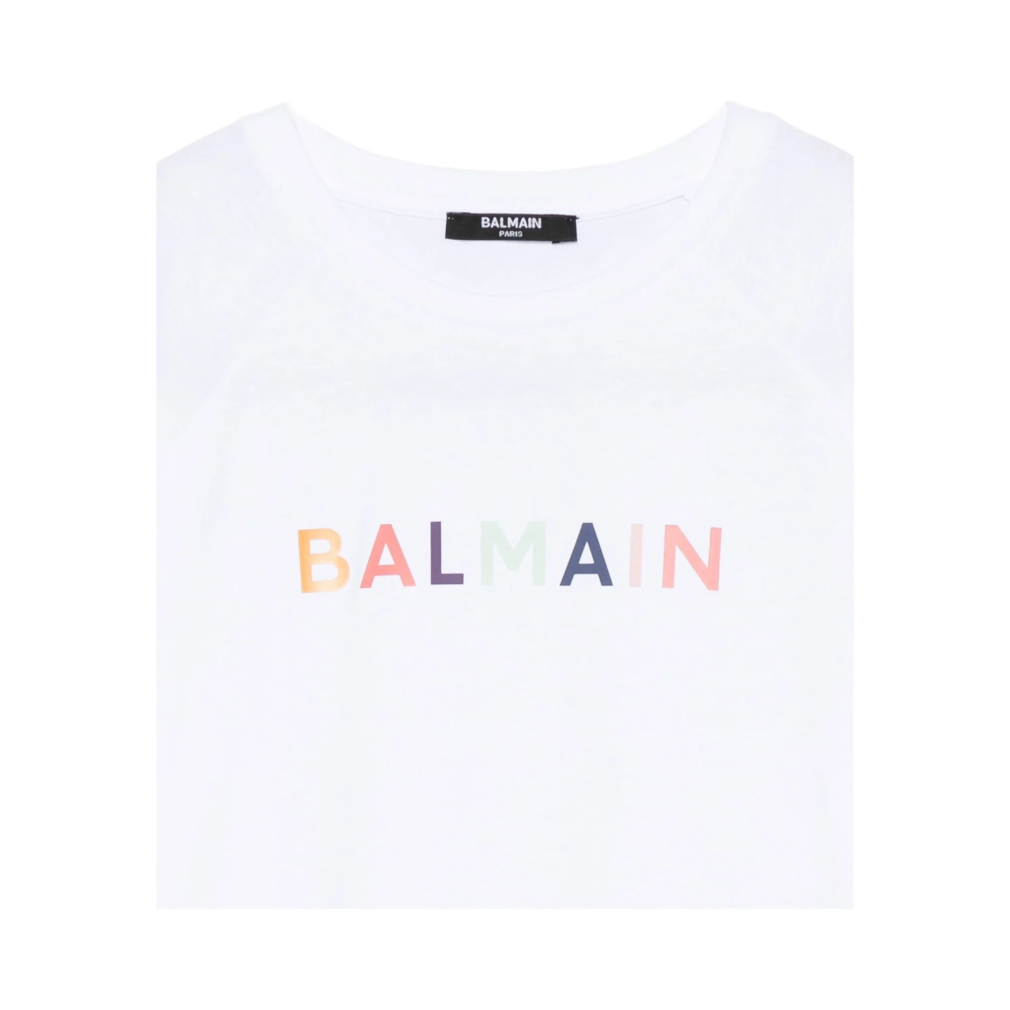 Balmain T-shirts and Polos White
