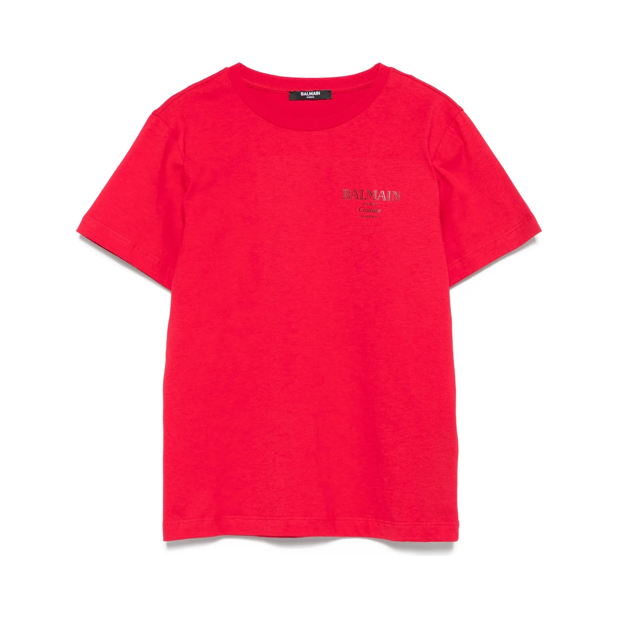 Balmain T-shirts and Polos Red