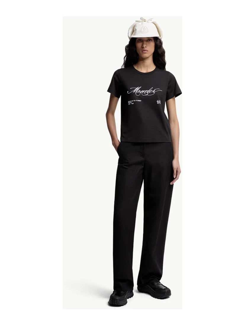 Moncler T-shirts and Polos Black