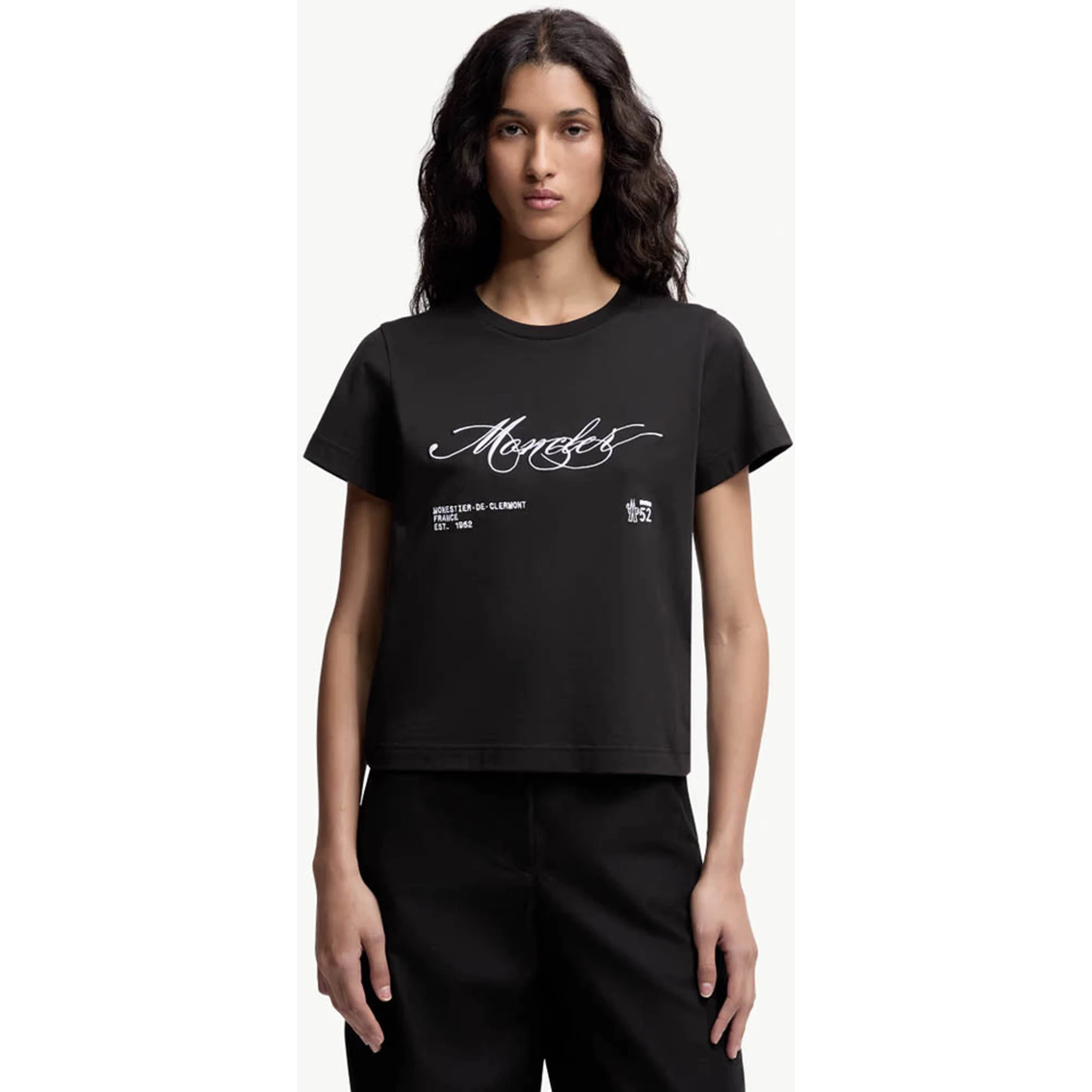 Moncler T-shirts and Polos Black