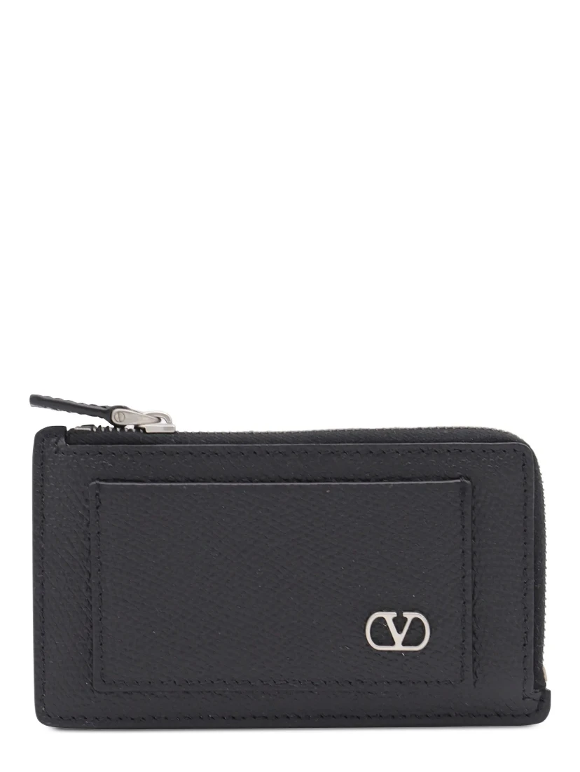 Valentino Garavani Wallets Black