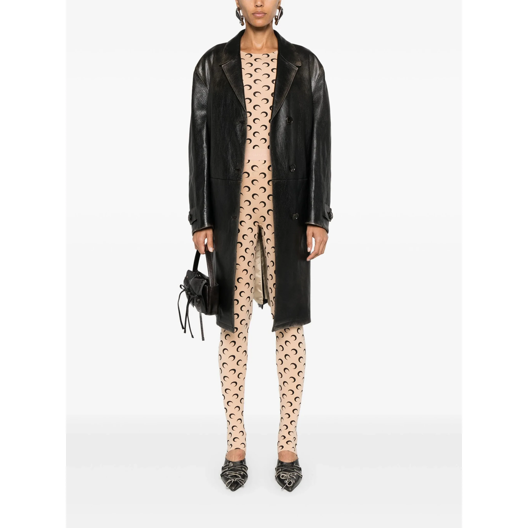 MARINE SERRE Trousers Beige