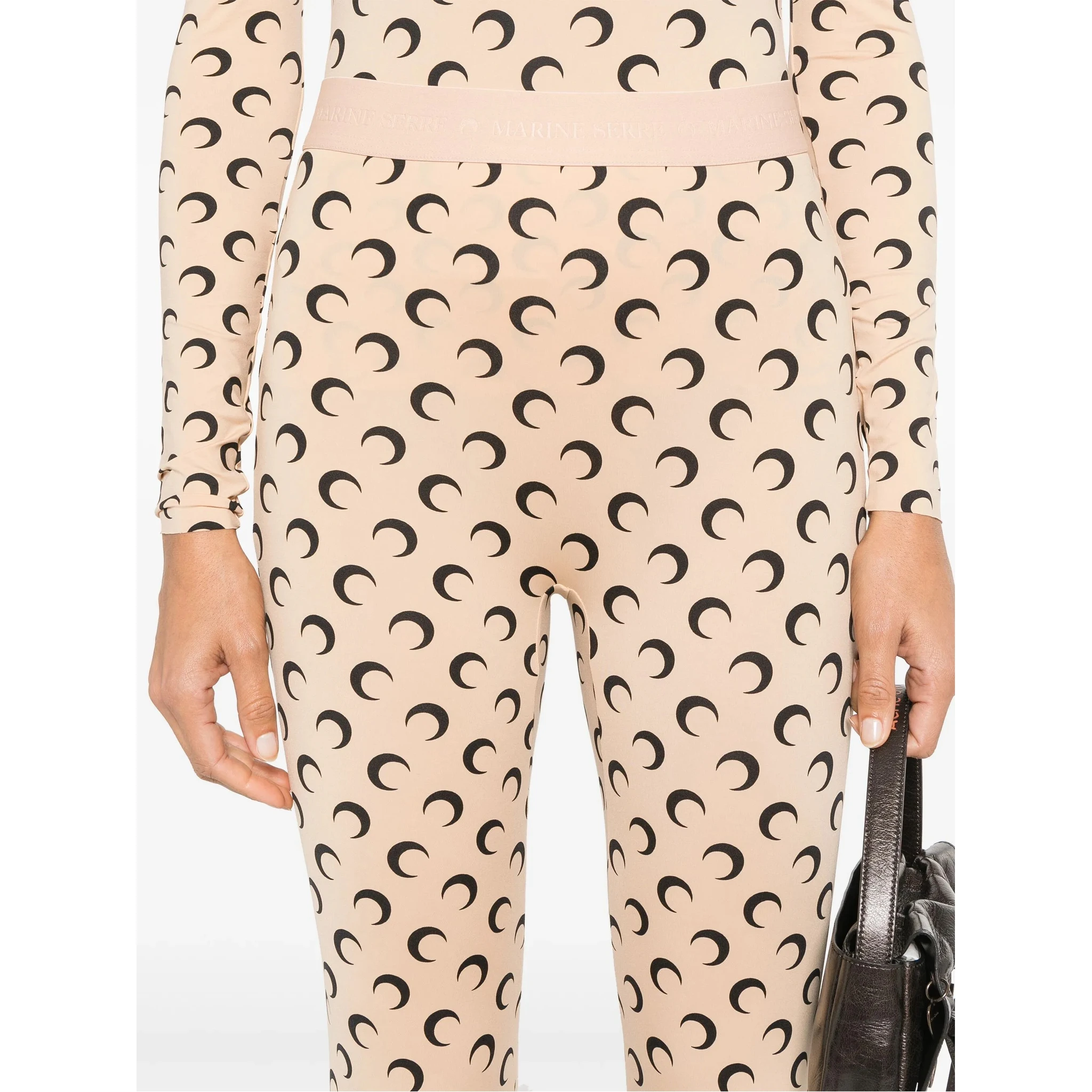 MARINE SERRE Trousers Beige