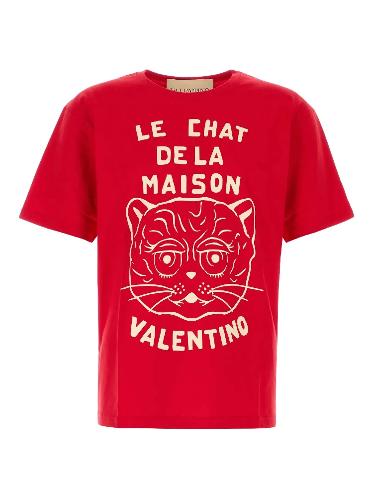 Valentino Garavani T-shirts and Polos Red