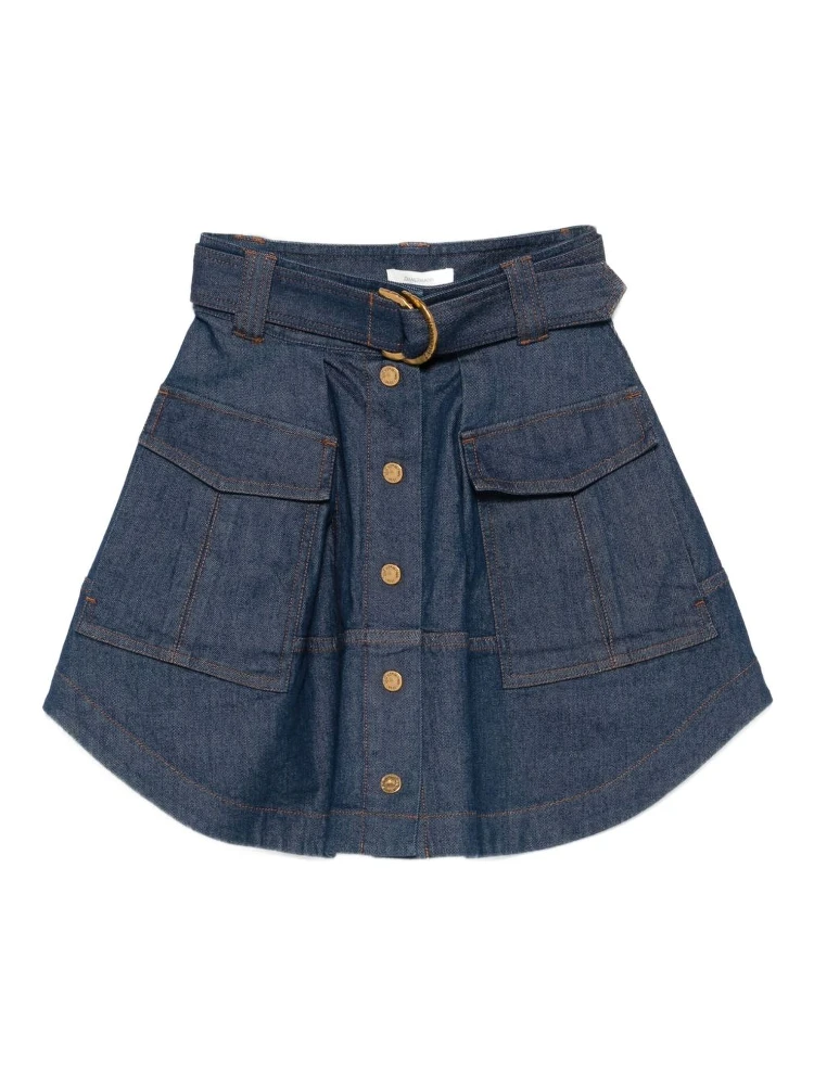 Zimmermann Skirts Blue