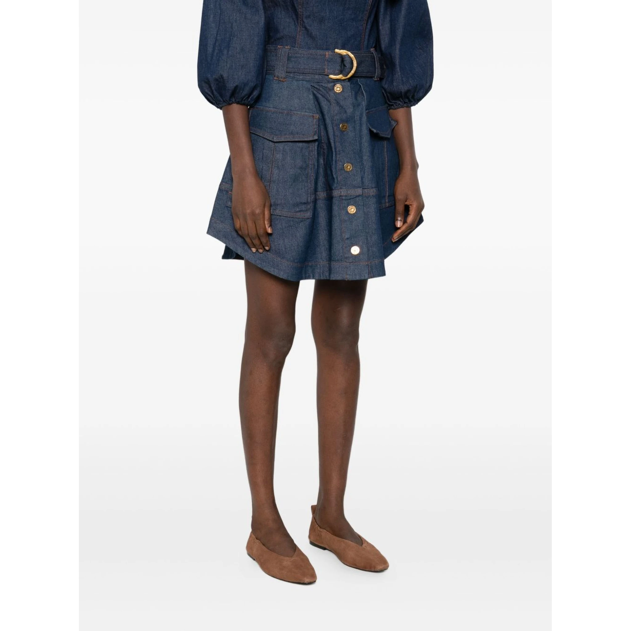 Zimmermann Skirts Blue