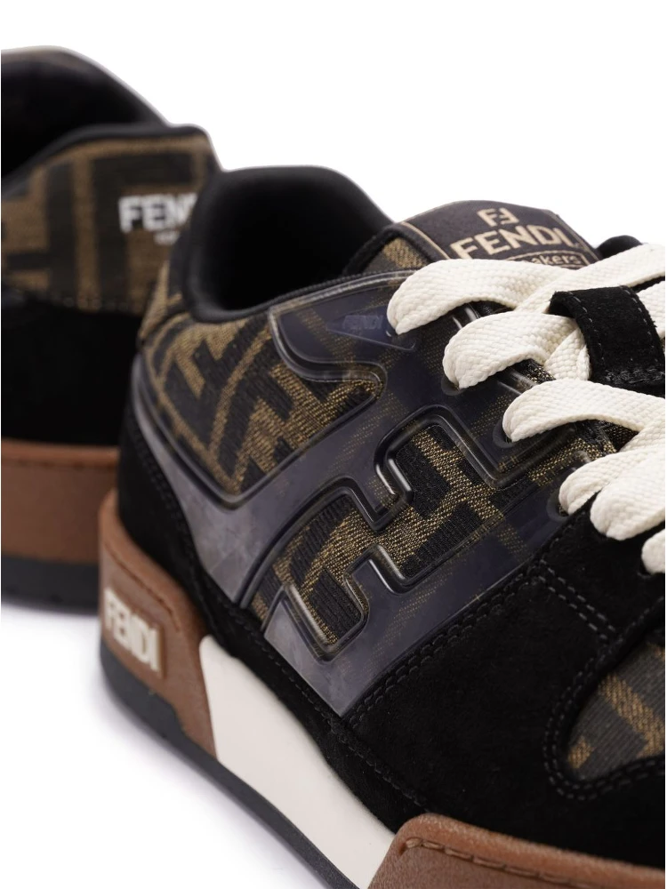 حذاء رياضي بني من فندي alternative