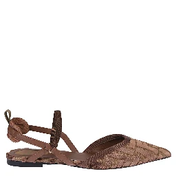 Fendi Flat shoes Brown