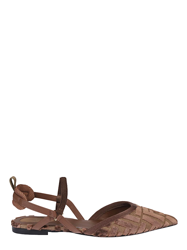 Fendi Flat shoes Brown