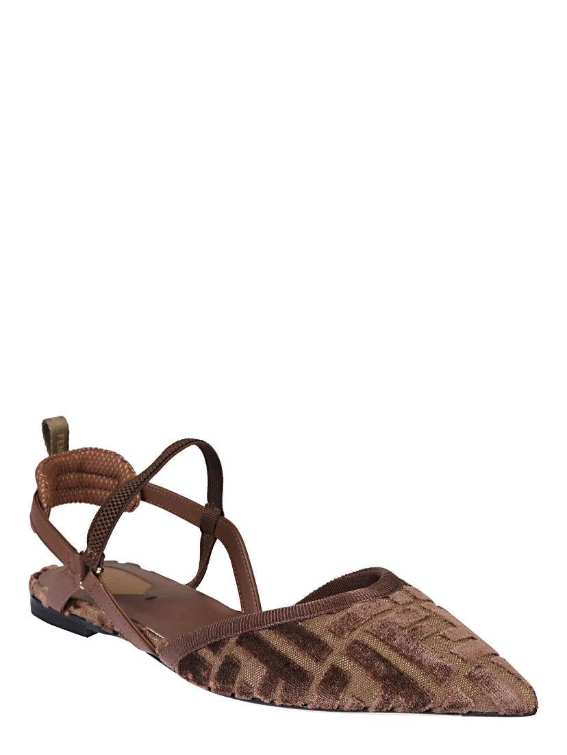 Fendi Flat shoes Brown