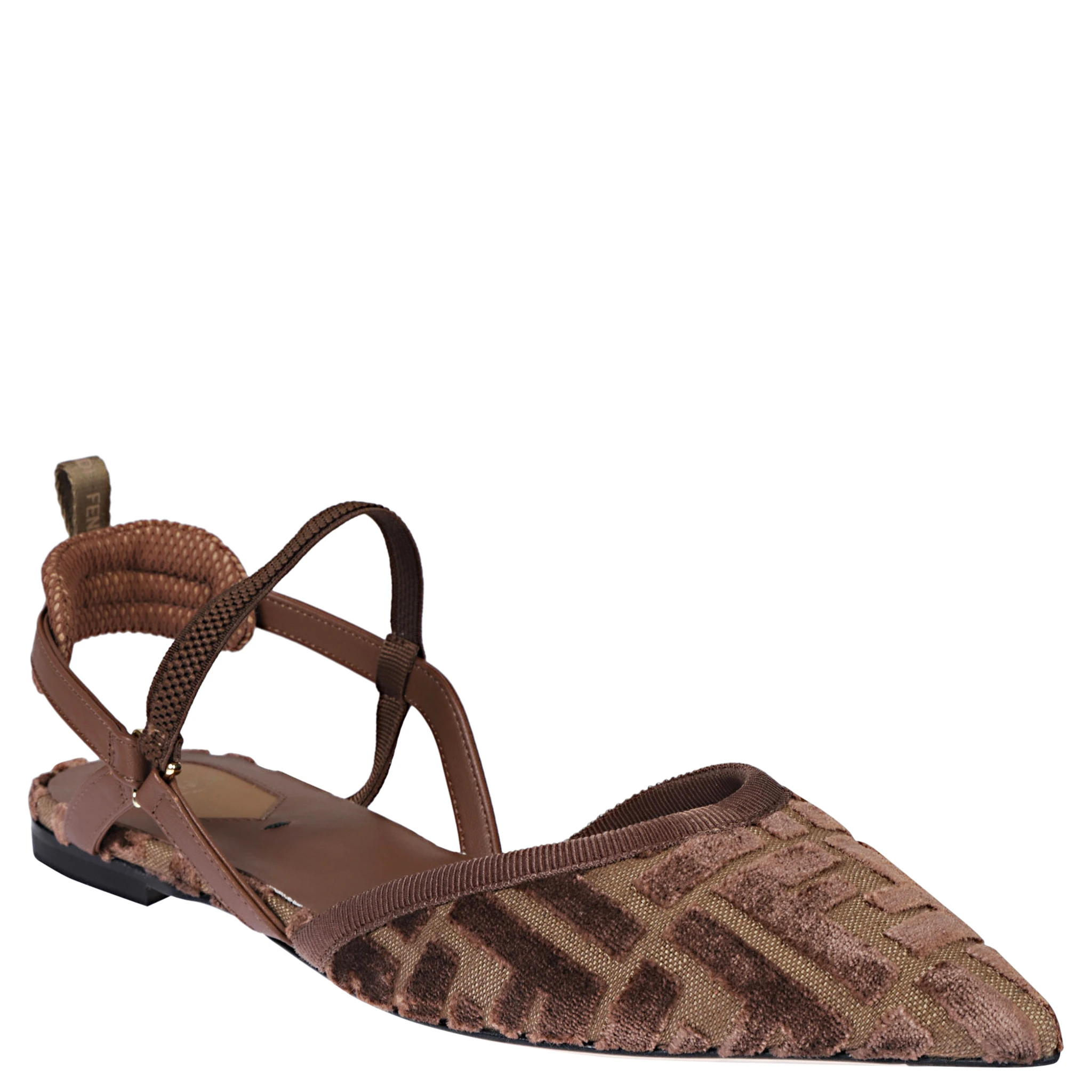 Fendi Flat shoes Brown