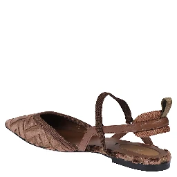 Fendi Flat shoes Brown