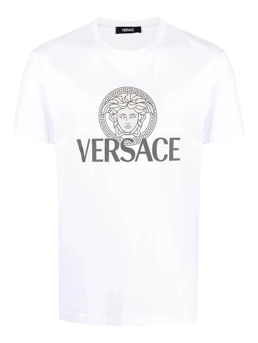 Versace T-shirts and Polos White