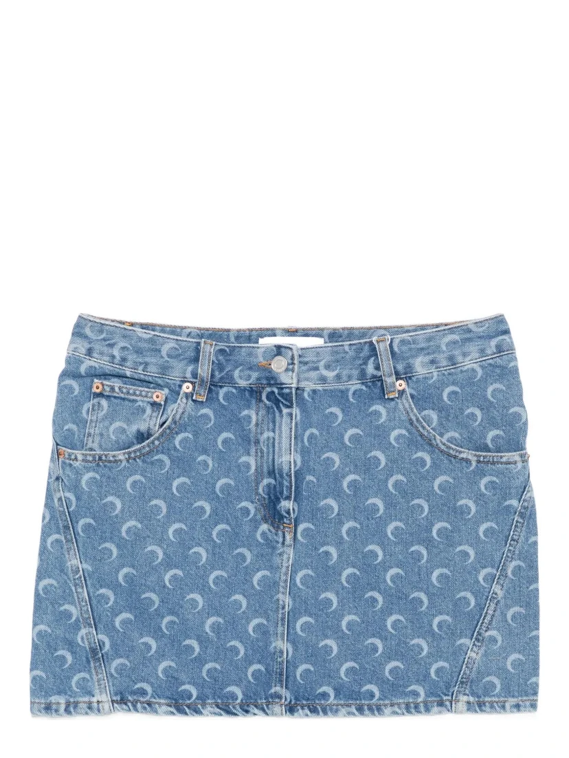 MARINE SERRE Skirts Blue