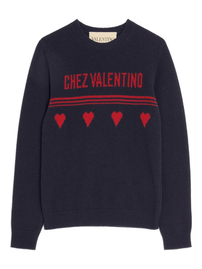 Valentino Garavani Sweaters Blue