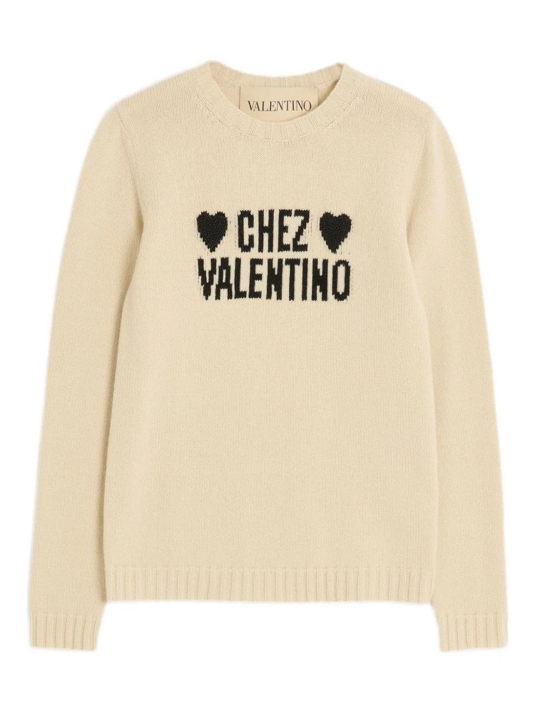 Valentino Garavani Sweaters Beige