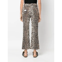 GANNI Jeans Brown