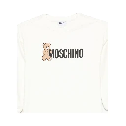 فساتين أطفال من موسكينو باللون الأبيض