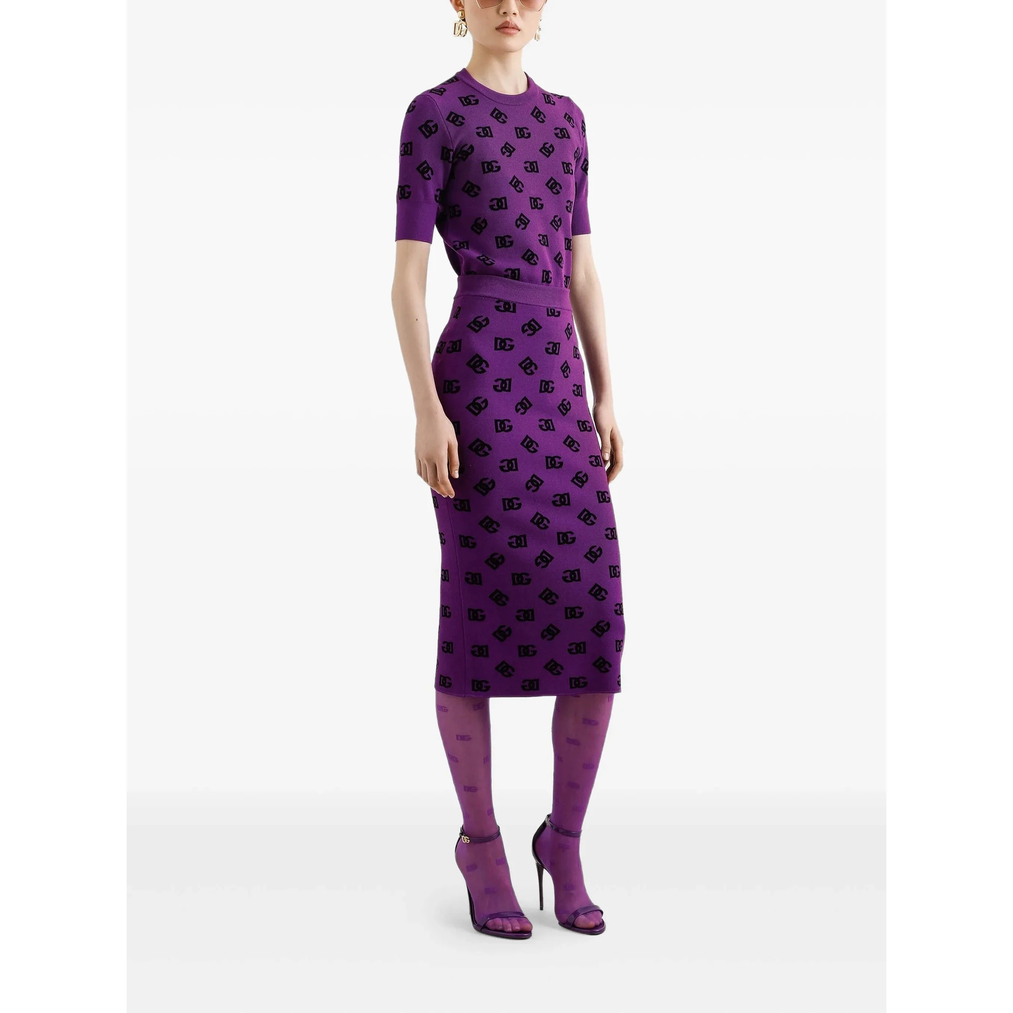 Dolce & Gabbana Skirts Purple