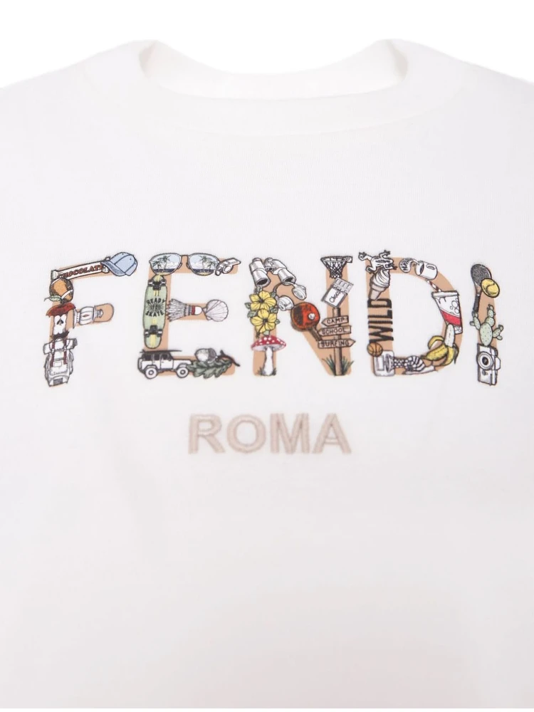 FENDI KIDS Clothing.... White alternative