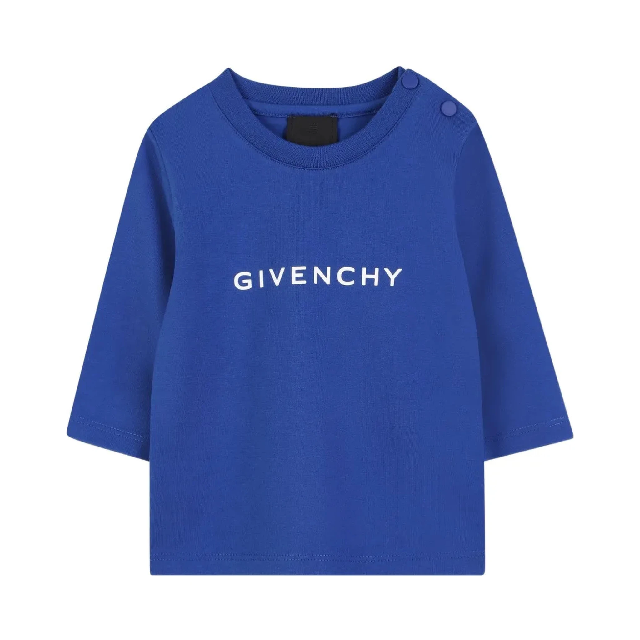 GIVENCHY KIDS T-shirts and Polos Blue