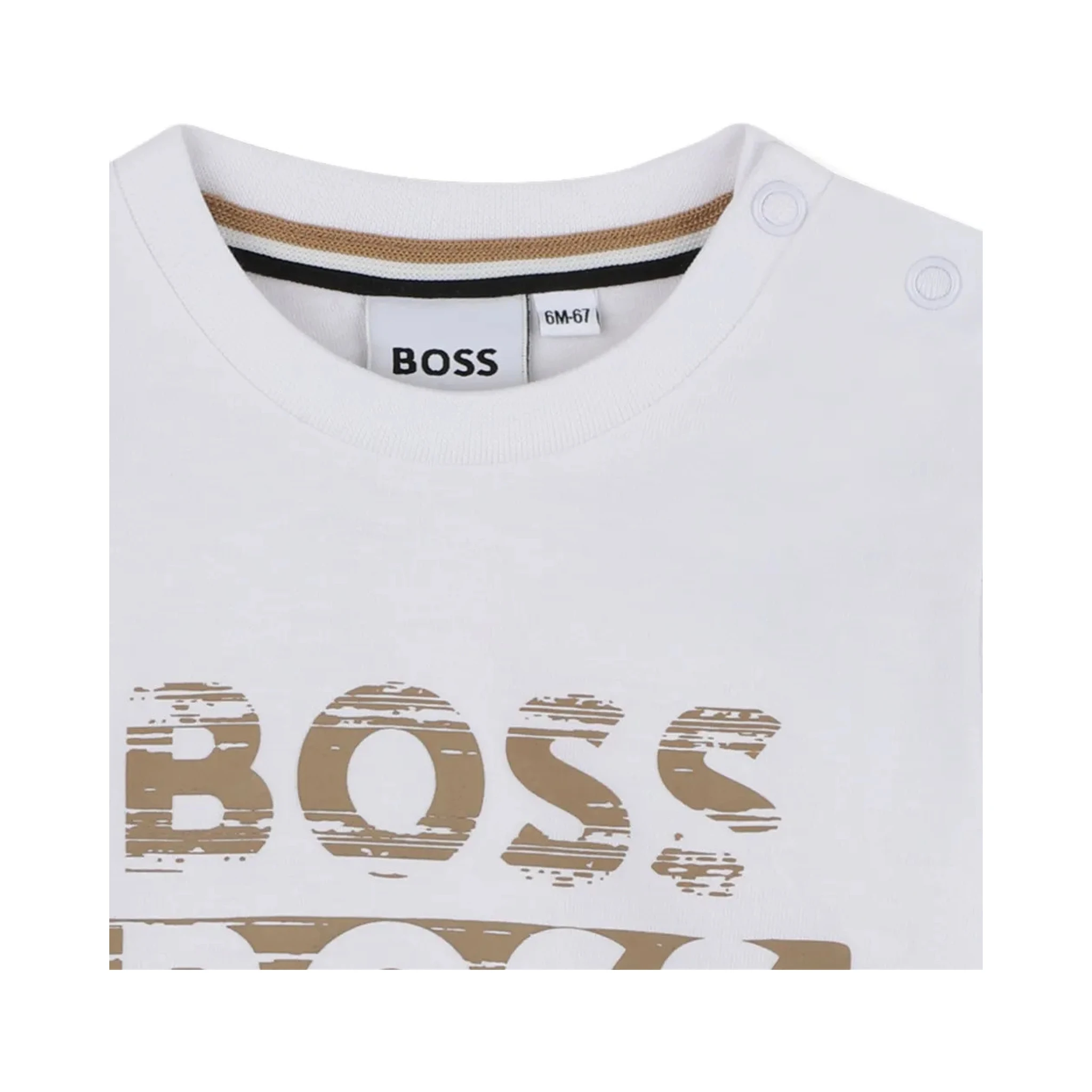 Hugo Boss T-shirts and Polos White
