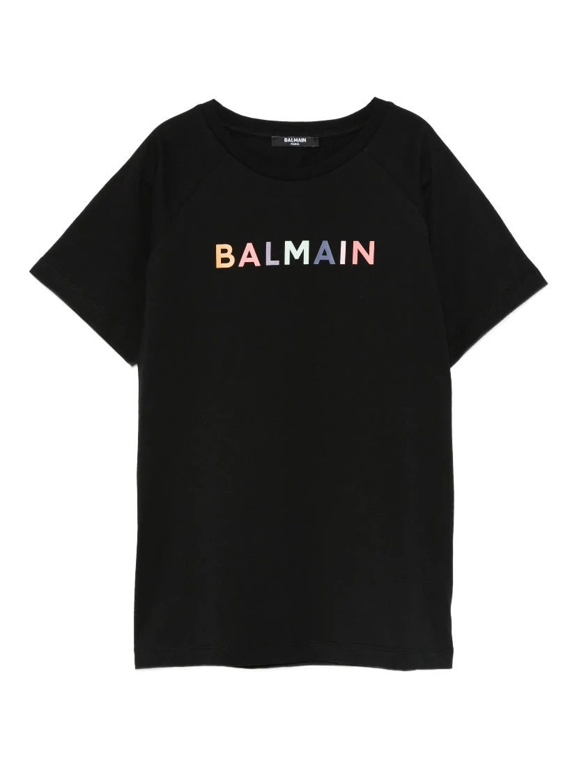 Balmain T-shirts and Polos Black