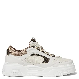 حذاء رياضي أبيض من فندي