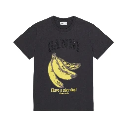 GANNI T-shirts and Polos Grey