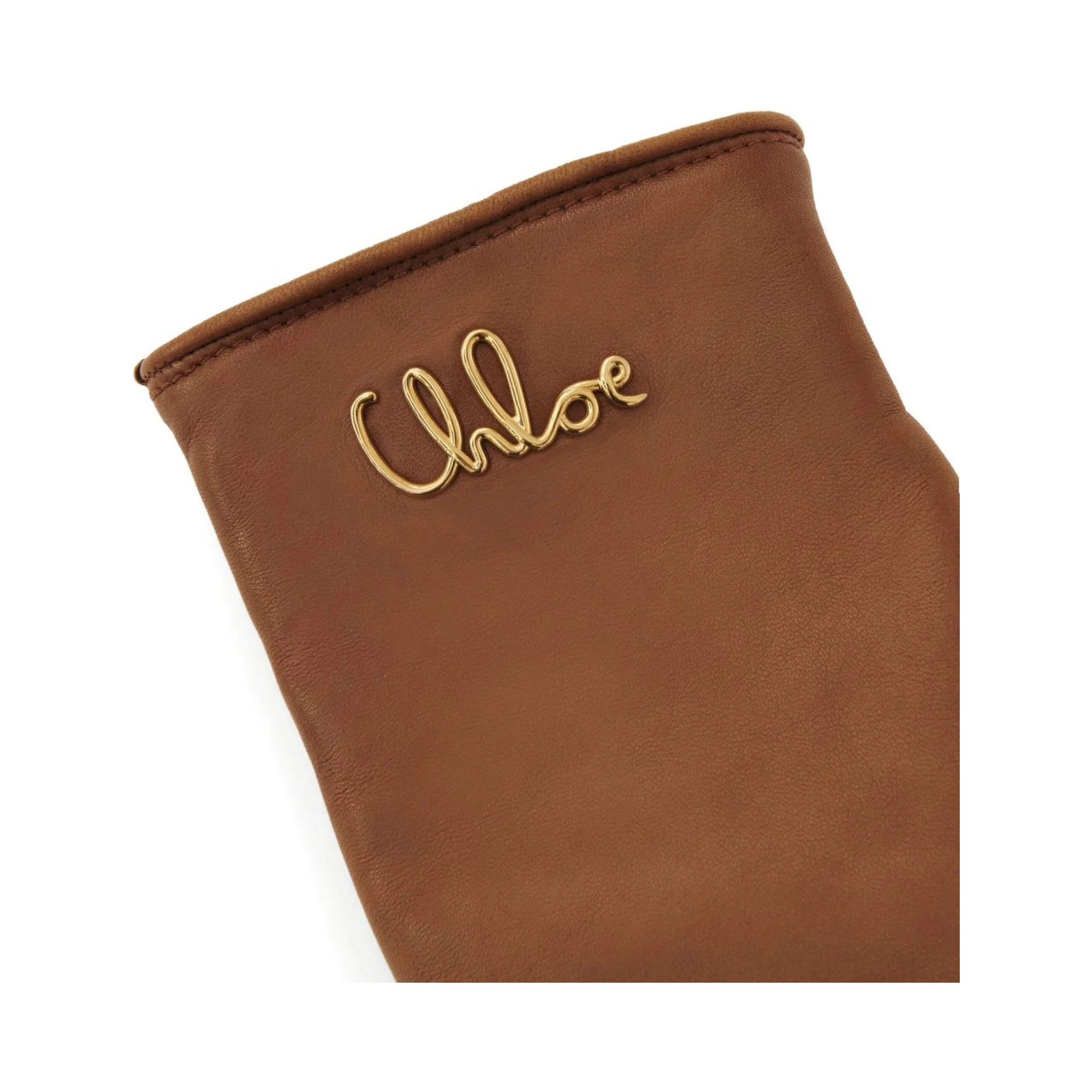 Chloè Gloves Brown