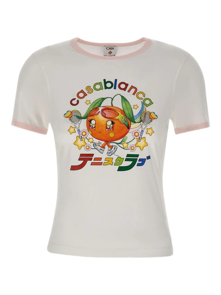 Casablanca T-shirts and Polos White