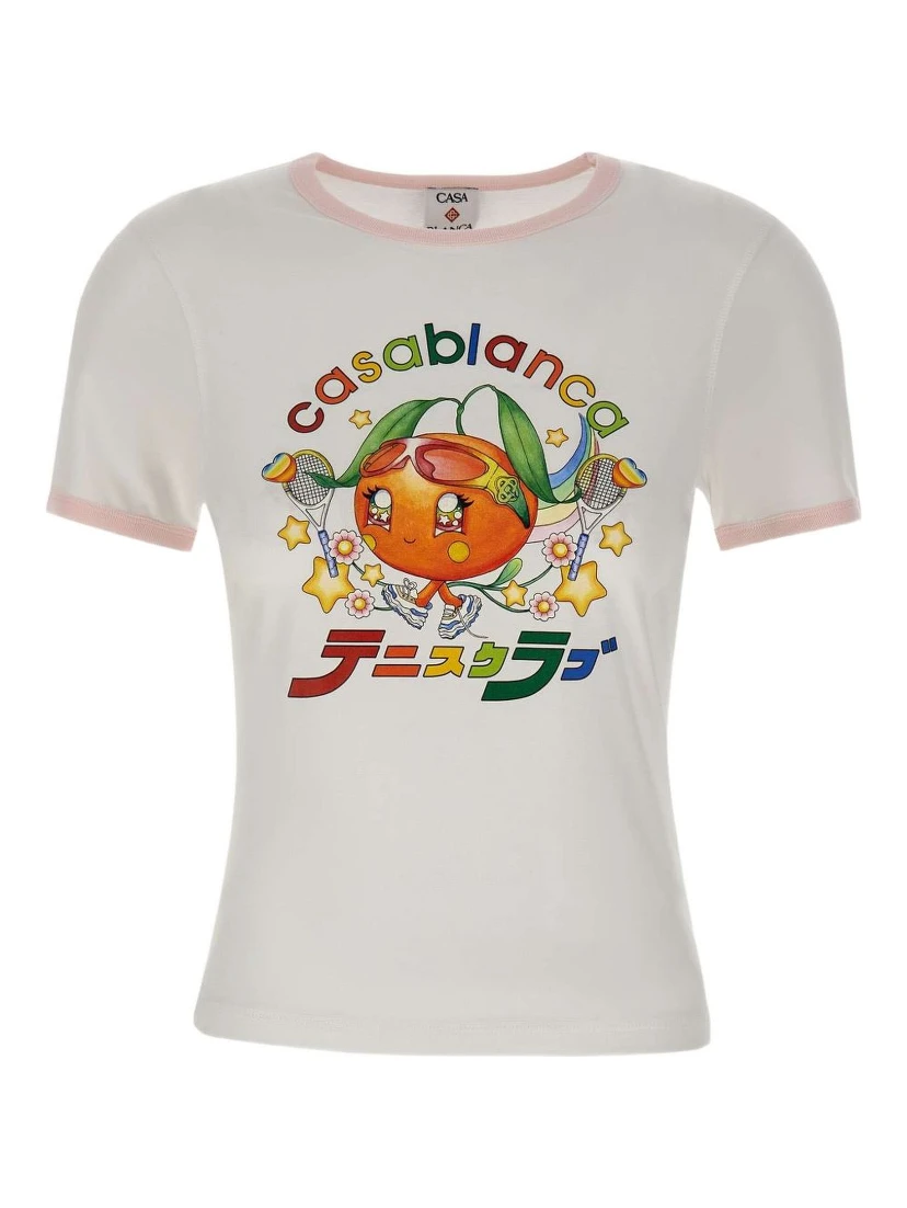 Casablanca T-shirts and Polos White