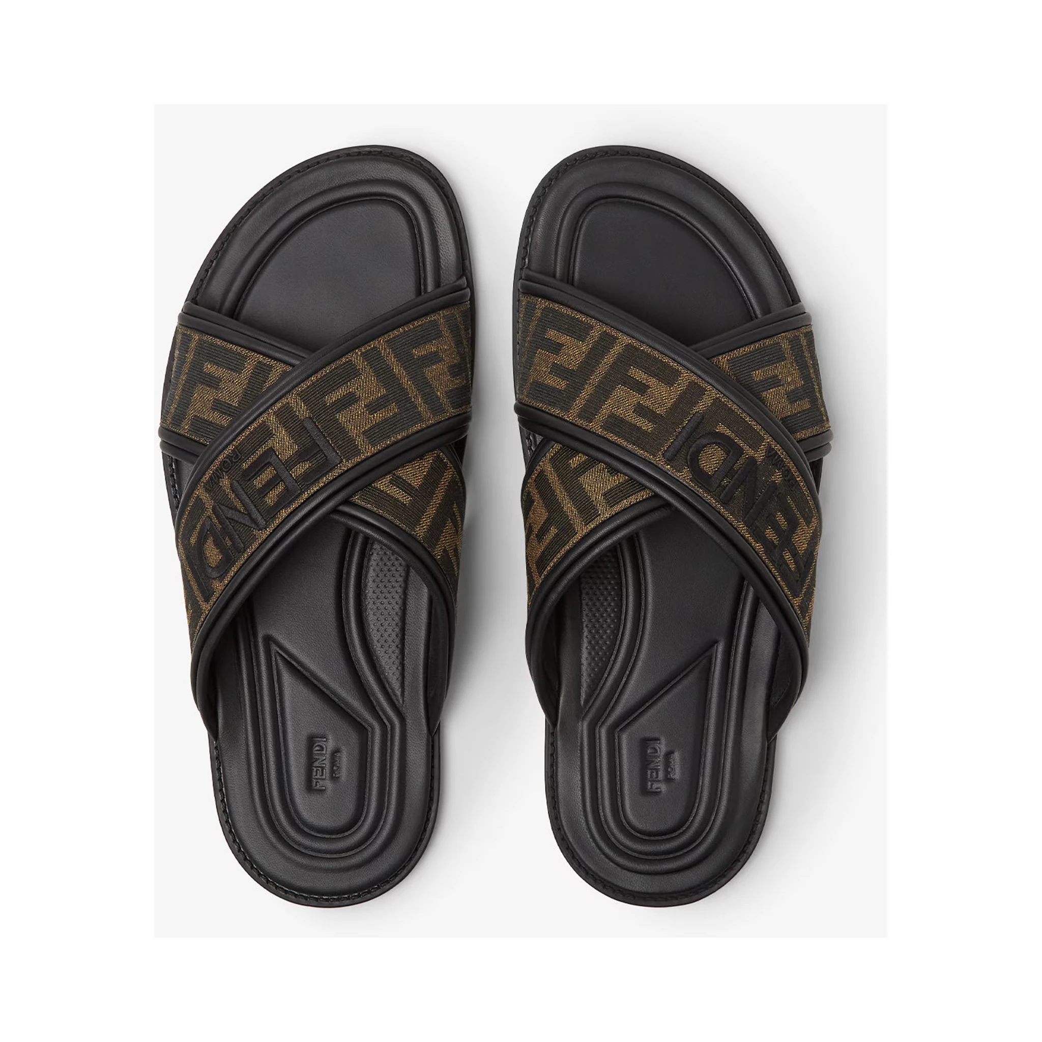 Fendi Sandals Black