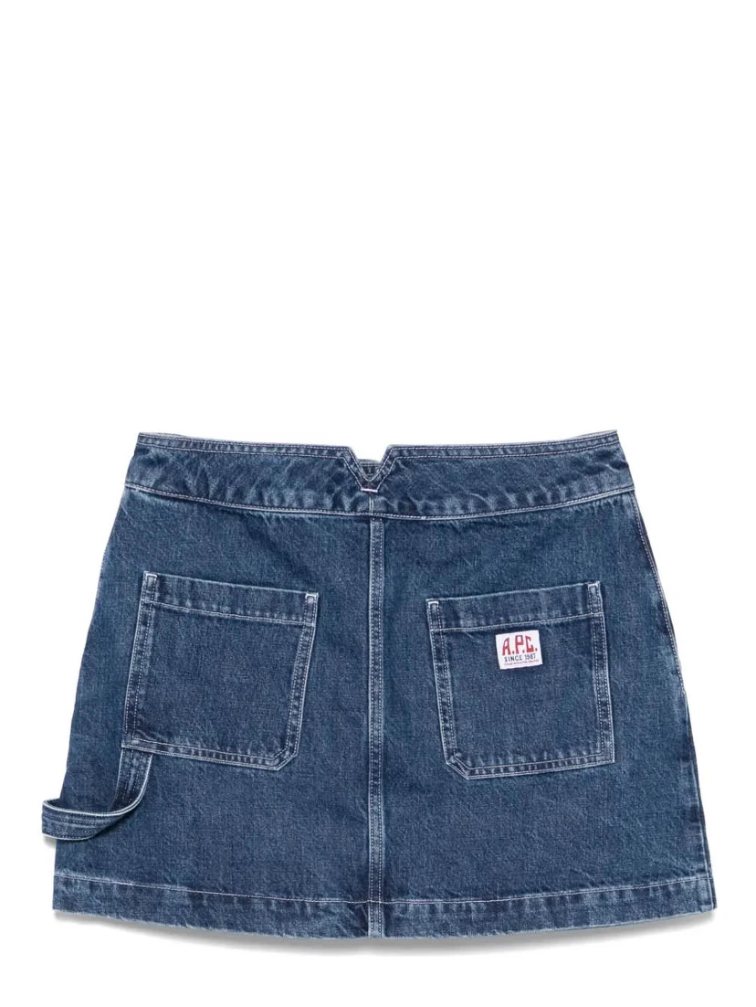 A.P.C. Skirts Blue