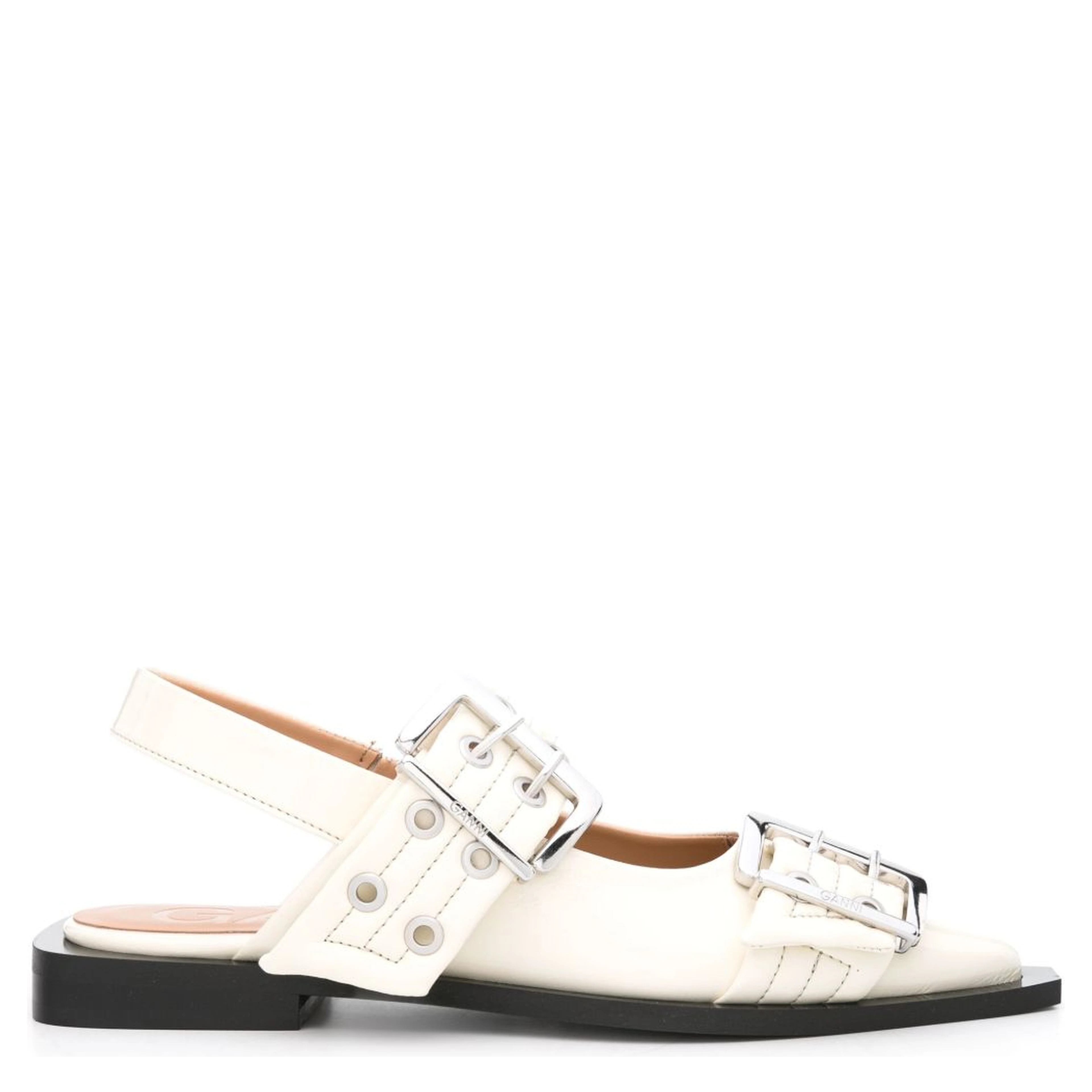 GANNI Flat shoes White