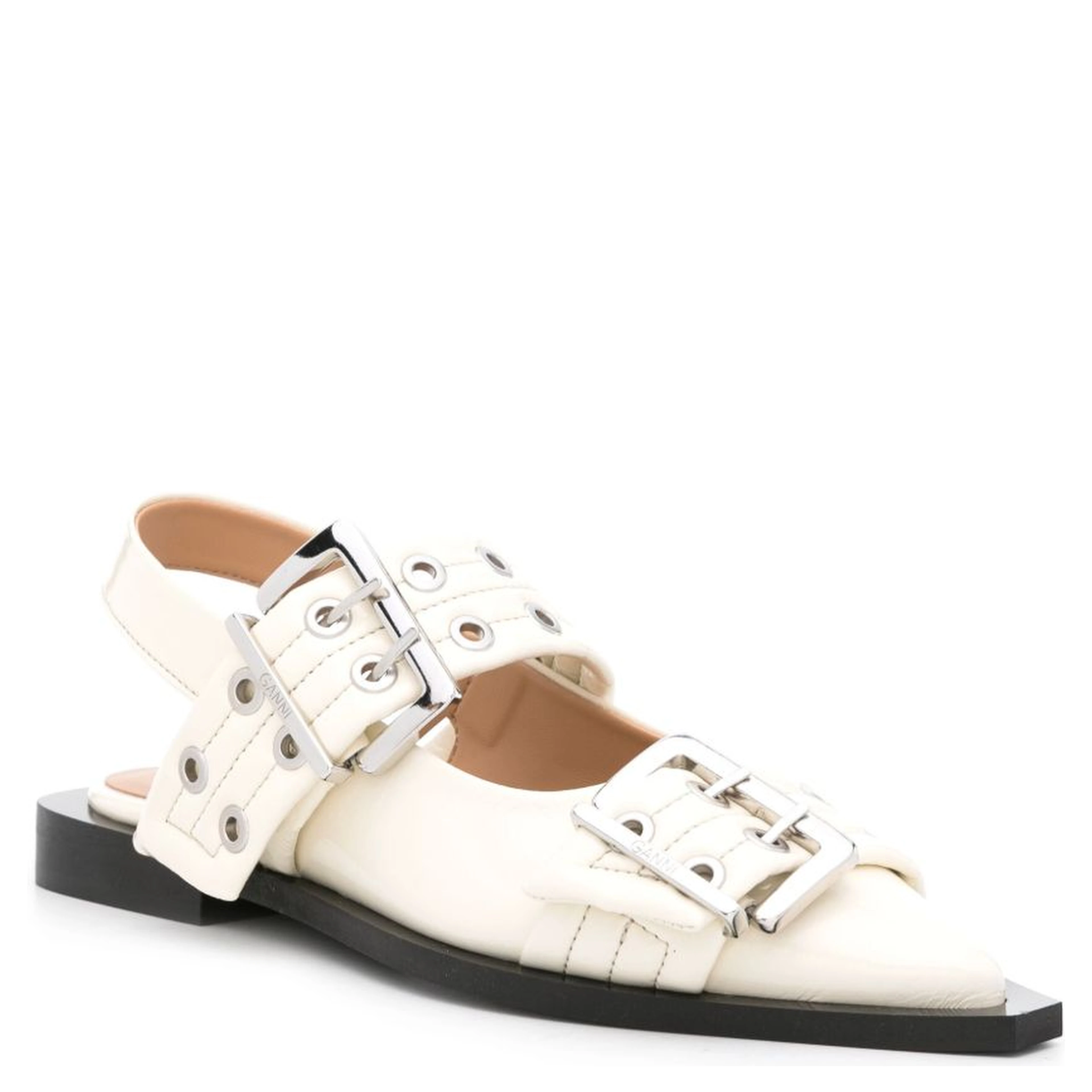 GANNI Flat shoes White