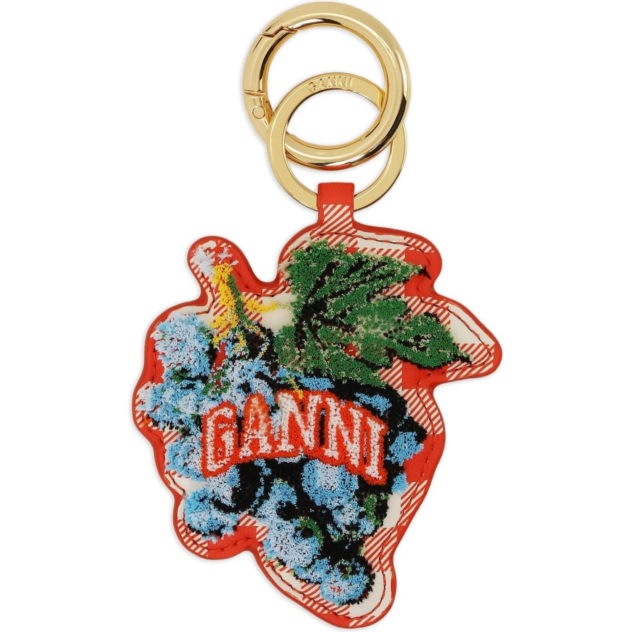GANNI Keychains Red