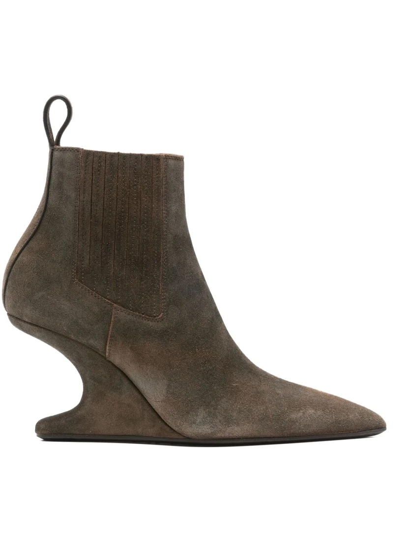 Rick Owens Boots Brown