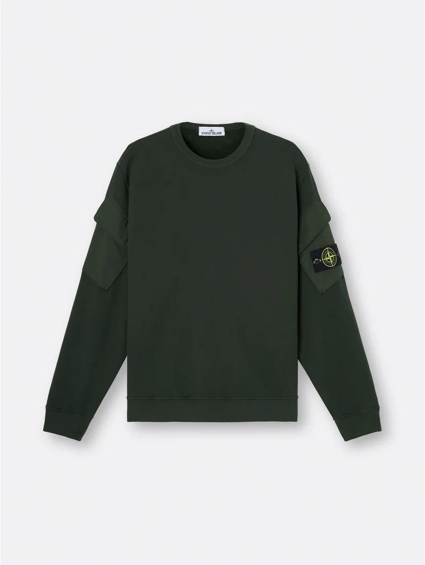 Stone Island Sweaters Green
