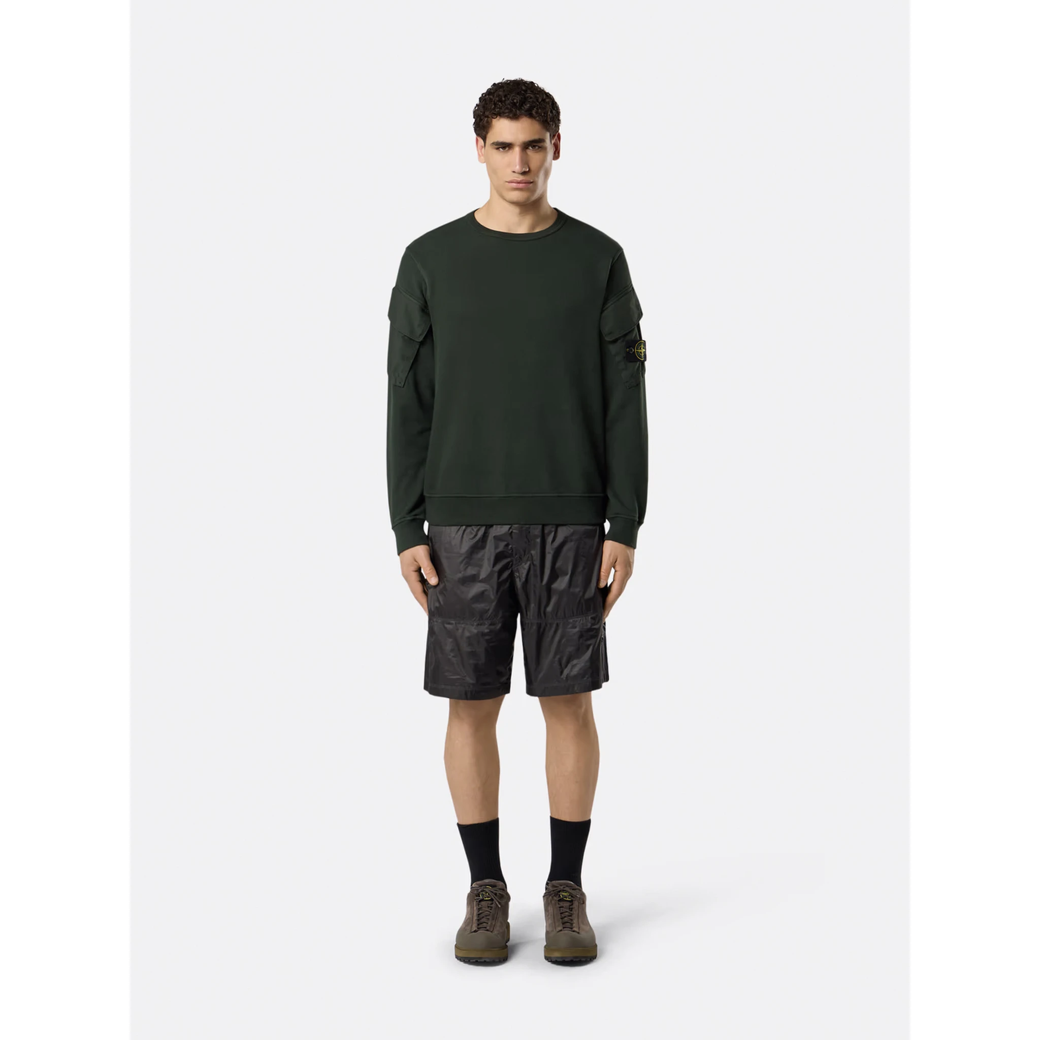 Stone Island Sweaters Green